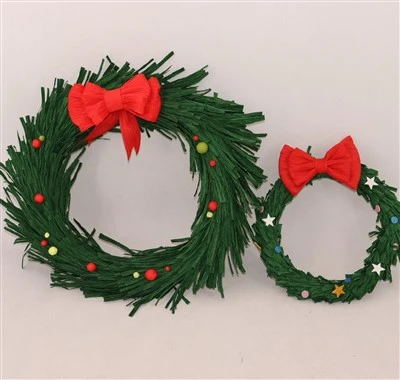 Christmas Garland tog kom zoo nkauj
