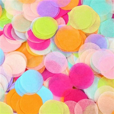 Muaj yeeb yuj Confetti Table Paper Confetti rau Wedding Birthday Party Decoration Tes Craft