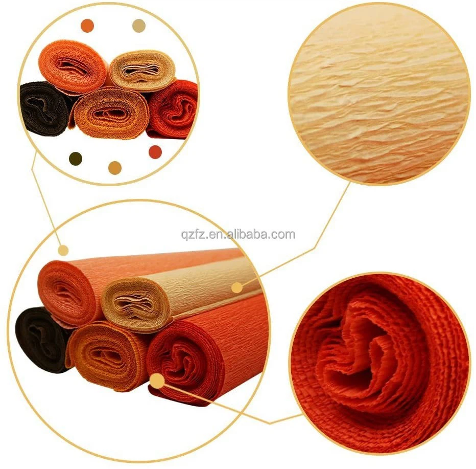 Wrinkled Crepe Paper